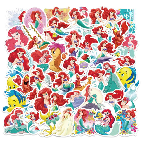 Wholesale 50 cartoon red-haired girl graffiti stickers waterproof stickers