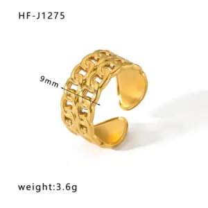 HF-J1275-Gold / Adjustable Opening