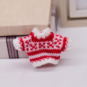 Red and white dots / 5.5cm