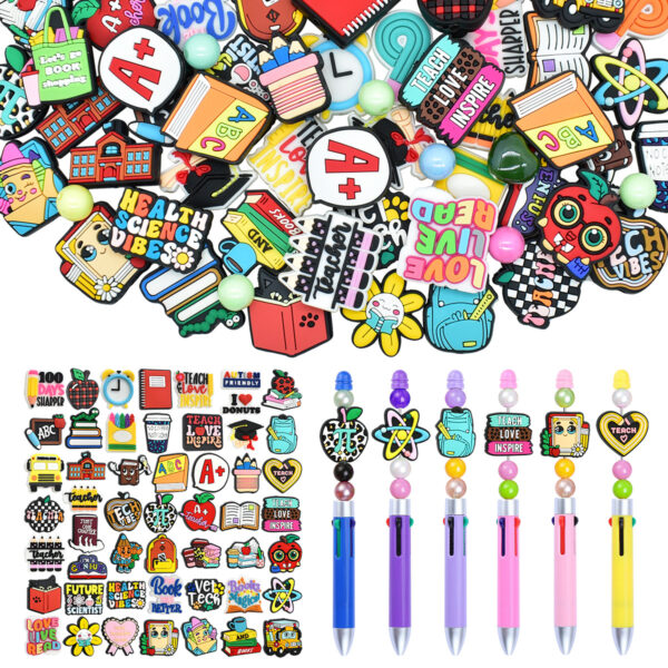 oly-b78499950b72e9195b8c81d6109b6c3c Wholesale Back-to-School Series Student Stationery Beads