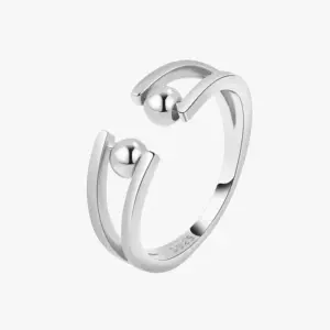 2 beads anxiety / Adjustable opening