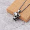 Wholesale Hip Hop Engine Titanium Steel Pendant Necklace