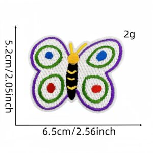 Butterfly cloth patch 9#