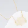 Wholesale Jewelry Fashion Hedgehog 201 Stainless Steel 18K Gold Plated Plating Stainless Steel Necklaces
