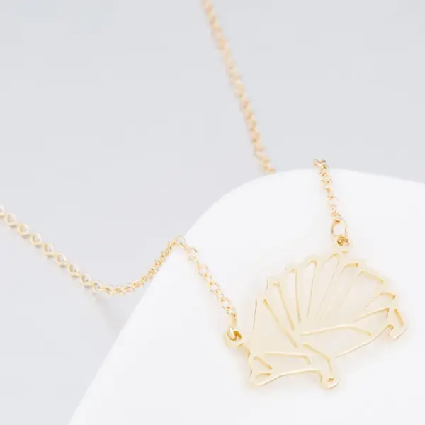 Wholesale Jewelry Fashion Hedgehog 201 Stainless Steel 18K Gold Plated Plating Stainless Steel Necklaces