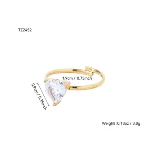 White Diamond Ring