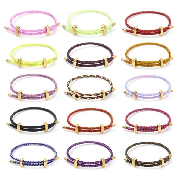 Wholesale Fashion Round Titanium Steel Plating Bracelets 1 Piece
