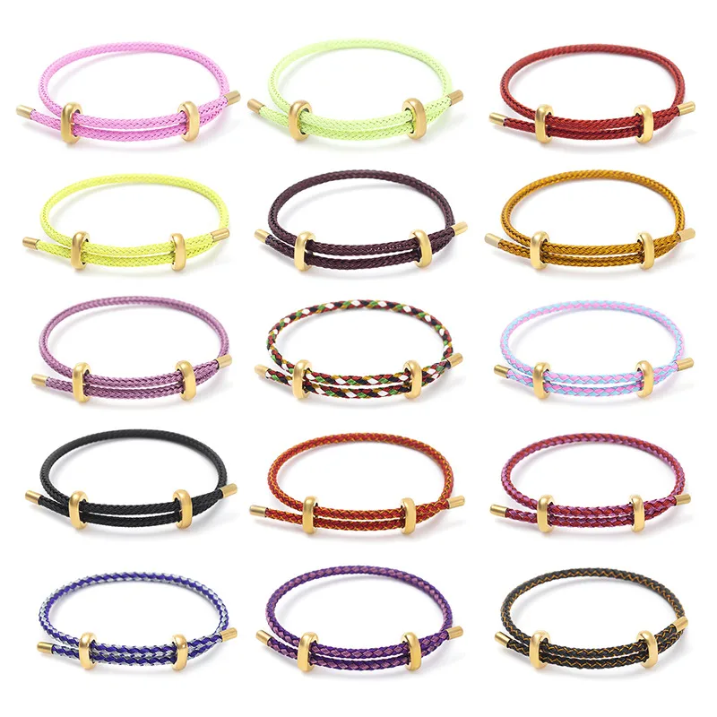Wholesale Fashion Round Titanium Steel Plating Bracelets 1 Piece