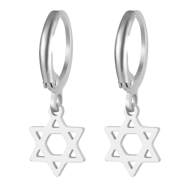 oly-b7ae32fb2b93585c8cca3b762e5525c2 Wholesale Factory Direct Selling Selling Ladies Jewelry Gift Mini Six-inted Star Small Pendant 304 Stainless Steel Necklace