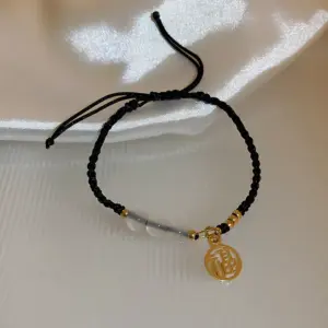12# Bracelet--Black Fu Character