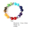 Wholesale Ethnic Style Geometric Alloy Natural Stone Beaded Bracelets