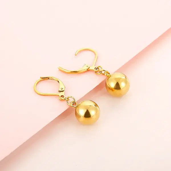 Wholesale PVD Coated 18K Gold Plated Geometric Titanium Steel Fashion Waterproof Non Tarnish Bracelets