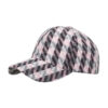Wholesale European and American new autumn and winter plaid diagonal striped peaked cap baseball cap unisex sun hat B1117