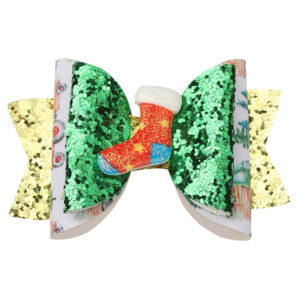 Gold Bottom Christmas stocking