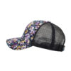 Wholesale Korean Style Flower Net Cap Baseball Cap Spring and Summer Outdoor Sun Hat Casual Trendy Cap Flower Cap B1088