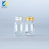 Wholesale Factory spot supply Crystal White Material 30mL graduated glass bottle medicine paste special bottle