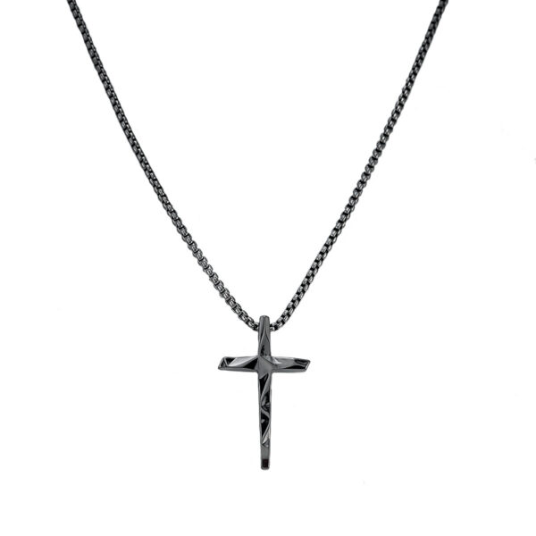 Wholesale boys' trendy cross pendant necklace