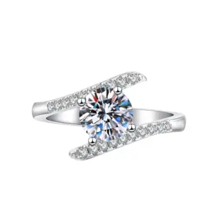 Button Wall Four-Claw Ring Tjz1179 / Adjustable Opening