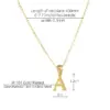 Wholesale Simple Style Letter Stainless Steel Plating Pendant Necklace
