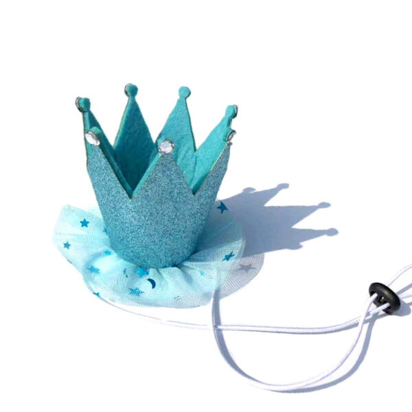 oly-b82398f74a4018b4d1f35fc7e55d12e6 Wholesale Dog Birthday Hat Glitter Hat Birthday Party Crown Holiday Performance Photo Props for Decoration