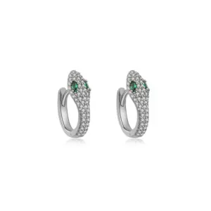 D0197 Snake Ear Clip-Silver