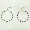 Wholesale Jewelry IG Style Geometric Solid Color Titanium Steel Jewelry Set