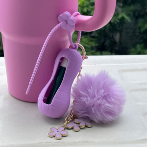 Peanut 4-piece set/purple
