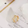 Wholesale PVD Coated 18K Gold Real Gold Plated Geometric 304 Stainless Steel Fashion Simple Style Waterproof Non Tarnish Rings