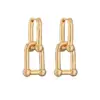 Wholesale 1 Pair Simple Style Streetwear Geometric Plating Copper 18k Gold Plated Drop Earrings