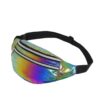 Wholesale Cross-border Women's Waist Bag Wholesale Men's Running Waist Bag Outdoor Cashier Colorful Laser Shoulder Crossbody Mobile Phone Bag