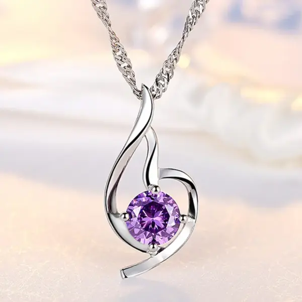 Wholesale Geometric Angel Copper Elegant Korean Style Copper Necklace