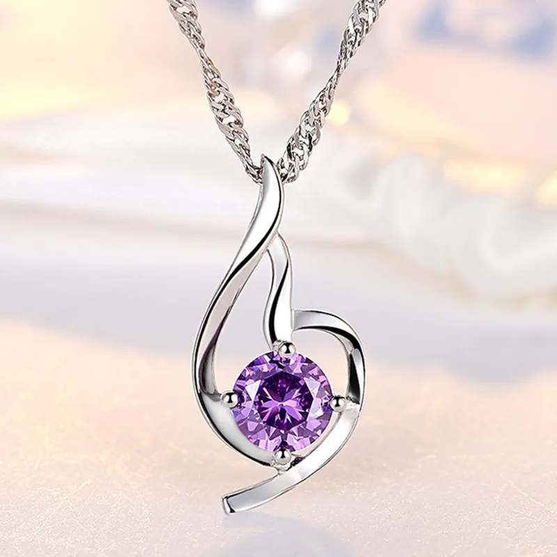 Wholesale Geometric Angel Copper Elegant Korean Style Copper Necklace