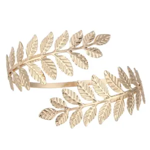 No. 8 Gold Leaf Armband
