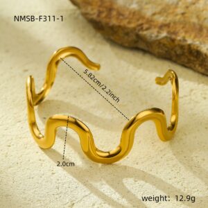 Nmsb-f311-1 gold bracelet / 18K