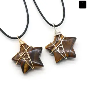 Tigereye (Single) / Gold Winding Wire