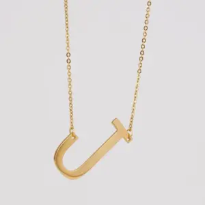 Gold J [with Chain]]