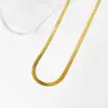 Wholesale Jewelry Fashion Geometric 304 Stainless Steel 18K Gold Plated Plating Necklace