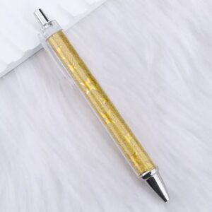 Bullet-shaped 0.7mm black / 26-Glittering Gold Star
