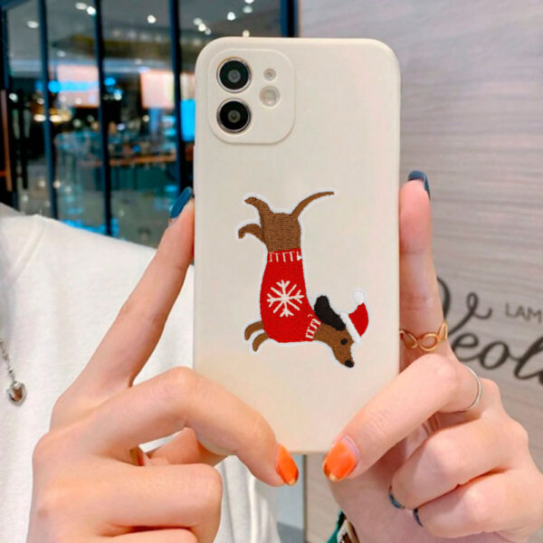 oly-b8c3acec92407a49d987bc1856c1e536 Wholesale Cross-border Christmas Cloth Sticker Patch Sticker Embroidery Sticker Large Pattern diy Santa Claus Christmas Tree Patch Badge Embroidery 1