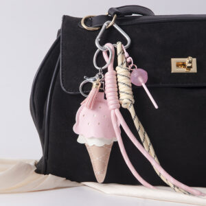 Miu pendant pink ice cream-pink lollipop