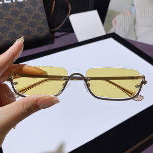 As shown in the picture / Gold frame night vision yellow