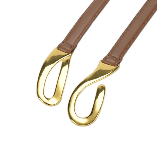 oly-b8daadbc2700a22ad9473e093916761d Wholesale Fashion Women's Belt Decorative Hook Buckle Korean Style All-match Belt with ess Punch-free Belt