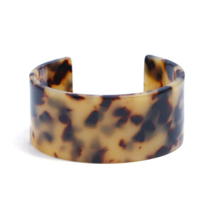 Wholesale Cross-Border special for new bracelet acetate plate leopard bracelet open acrylic amber jewelry resin bracelet