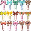 Wholesale Random 50pcs Cartoon bow student paper clip bookmark