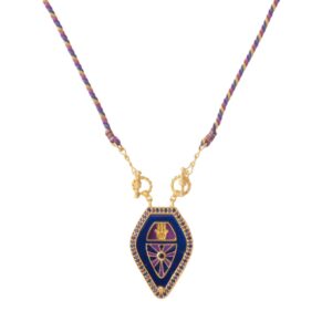 Dark blue necklace