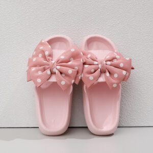 4.0 pink-pink polka dot bow / 36-37