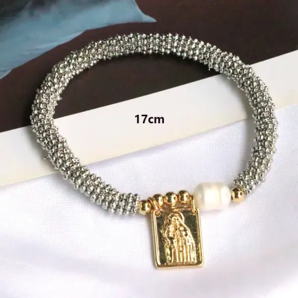 Wholesale Vintage Style Luxurious Cross Star Heart Shape Copper 18k Gold Plated Zircon Bracelets In Bulk