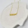 Wholesale 1 Piece Mama Letter Heart Shape Titanium Steel Plating Necklace