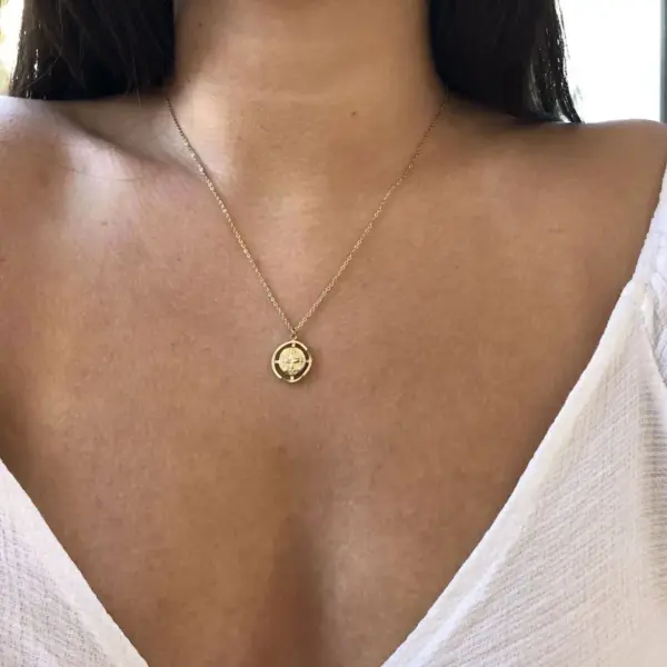 Wholesale Jewelry Fashion Animal 304 Stainless Steel Plating Necklace