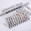 Wholesale Colorful Love Full Diamond Bead Pen